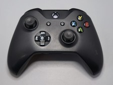 Genuine Microsoft Xbox One S 1708 Black Wireless Controller. USED