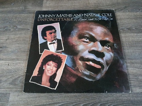 Johnny Mathis & Natalie Cole - Unforgettable - 12" vinyl LP album