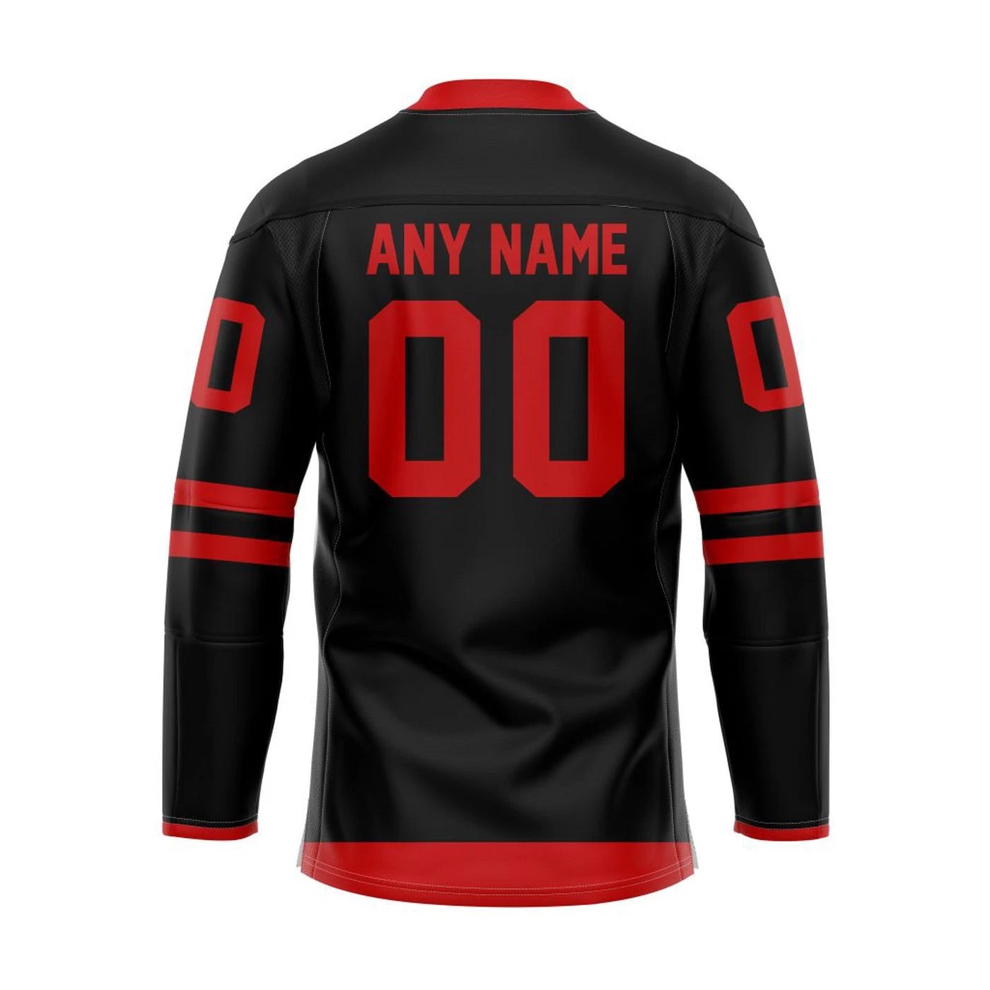 Personalized Carolina Thunderbirds Special Black Lace Hockey Shirt