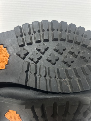 Harley Davidson schwarze Lederstiefel Größe 8,5 - Bild 8 von 9