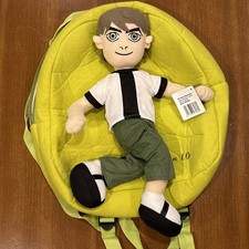 Ben 10 ~ Plush Anime Backpack ~ Student School Bag ~ Fluffy Doll