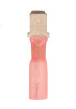 22-18 AWG Heat Shrink .187 Male Quick Disconnect 100/Pkg.