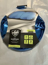 AUTO DRIVE TWIST SUNSHADE ROYAL BLUE