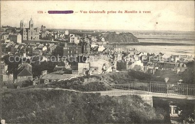 Granville Manche Vue generale prise du Moulin a vent