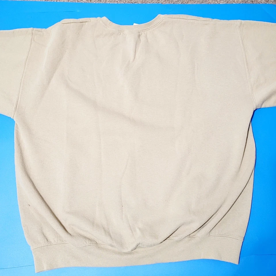 Sudadera De Colección Gucci Cuello Redondo Bota Adulto XL Jerzees Suéter Años 90  Foto 3 de 4