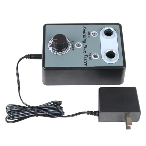 12V Car Spark Plug Tester Dual Hole Ignition Plug Analyzer Tool - Foto 3