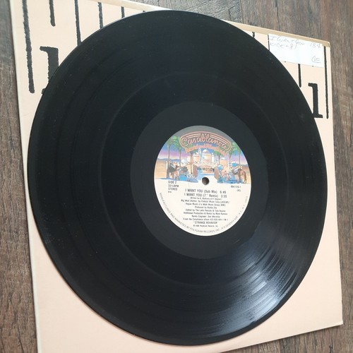 Animotion I Want You Record 12" Vinyl Single Casablanca Promo Copy 884 729-1 - Picture 3 of 6