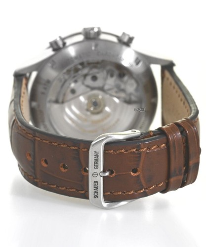 Jörg Schauer Edition 7 Chronograph Day Date Automatik (gebraucht) Herrenuhr - Picture 7 of 8