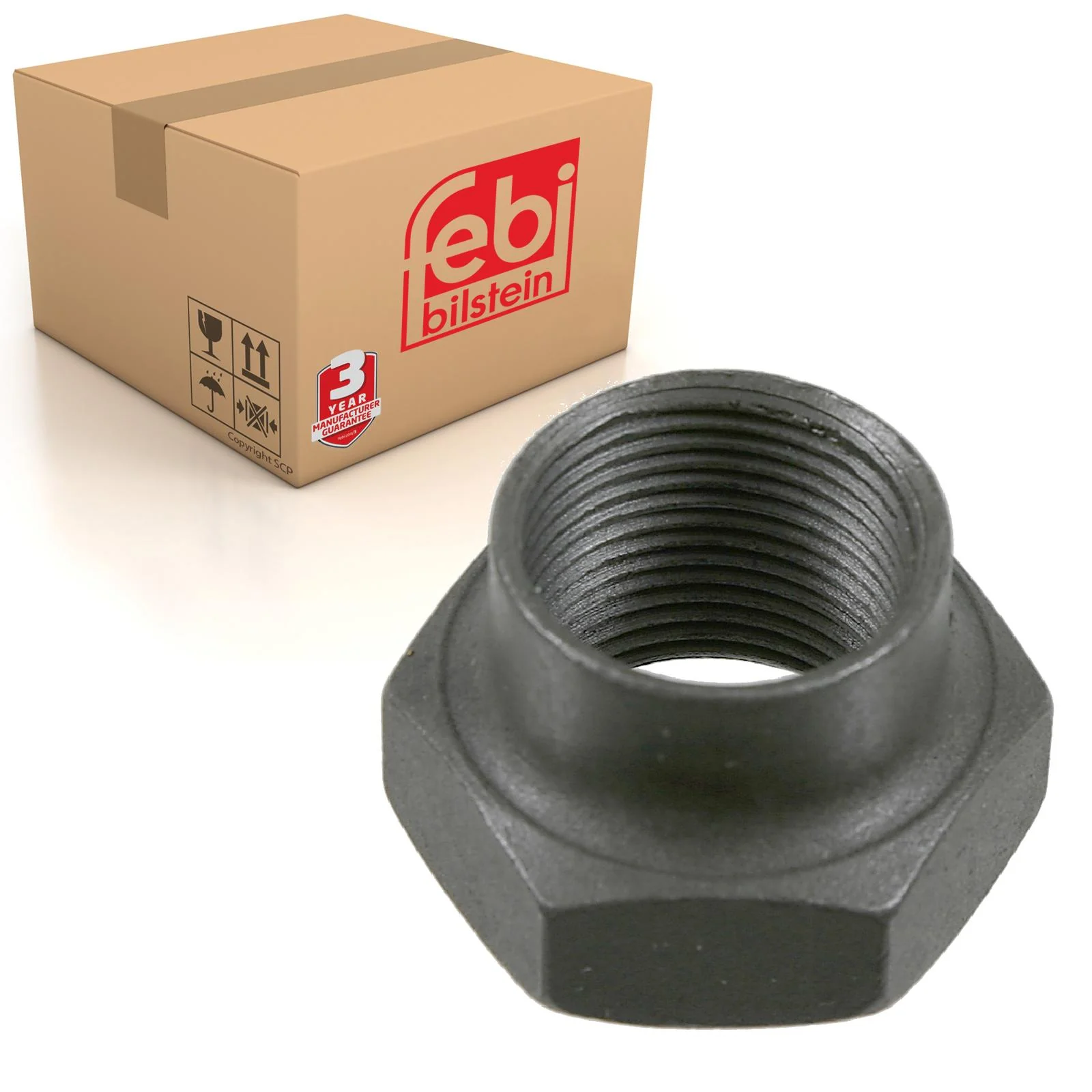Steering knuckle nut with right-hand thread 03831 FEBI BILSTEIN for FORD KA - Image 4