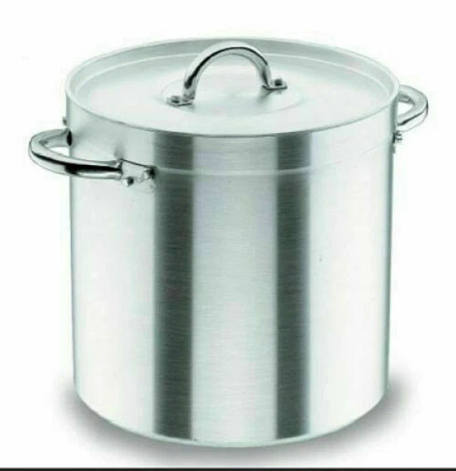 LACOR Kochtopf Suppentopf Topf Aluminium ALU 36,5 Liter mit Deckel