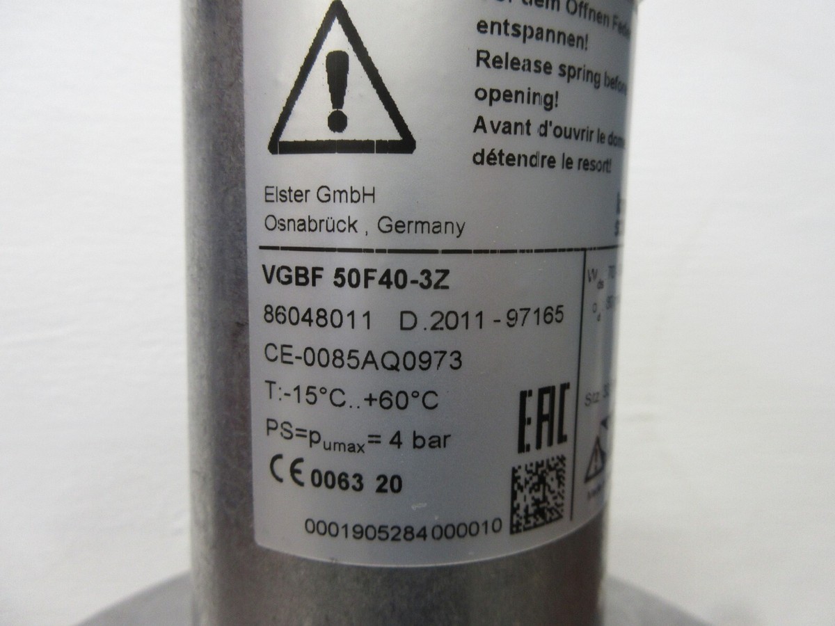 KROM SCHRODER VGBF 50F40-3Z NEW-NO BOX PRESSURE REGULATOR