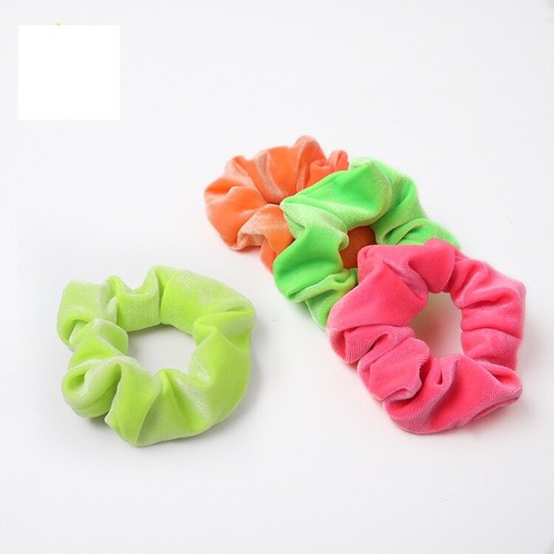 Samt Haar Scrunchies Elastisch Haarwackel Mädchen Kopfbedeckung Haar Pferdeschwanz Menge - Bild 4 von 78