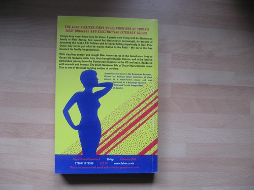 Junot Diaz The Brief Wondrous Life of Oscar Wao uncorrected proof Pulitzer Prize - Picture 6 of 6