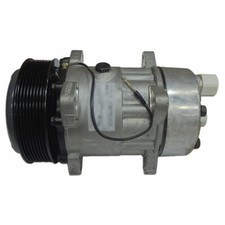 9824775 Tractor Ac Compressor Serpentine Pulley W/ Clutch Fits Ford New Holland