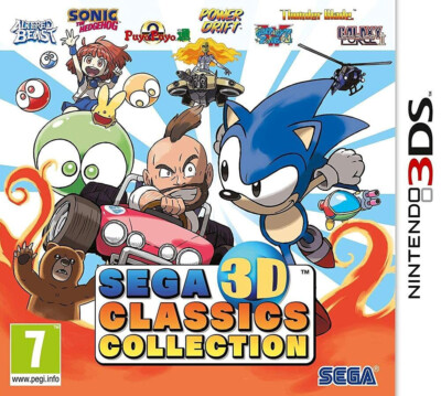 Nintendo 3DS Spiel Sega 3D Classics Collection mit 9 Retro Spielen Sonic etc NEU