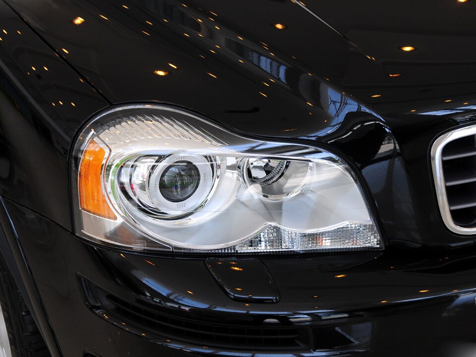 Pair XC90 Headlight Headlamp Lens Cover Replacement for 20042013 Volvo