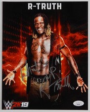 R Truth JSA Signed Autograph Photo 8 x 10 WWE R Truth JSA Signed Autograph Photo 8 x 10 WWE