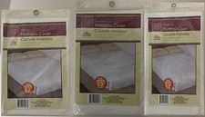 Mattress Cover Protector Twin Queen King Lightweight Plastic 99  Shipping  