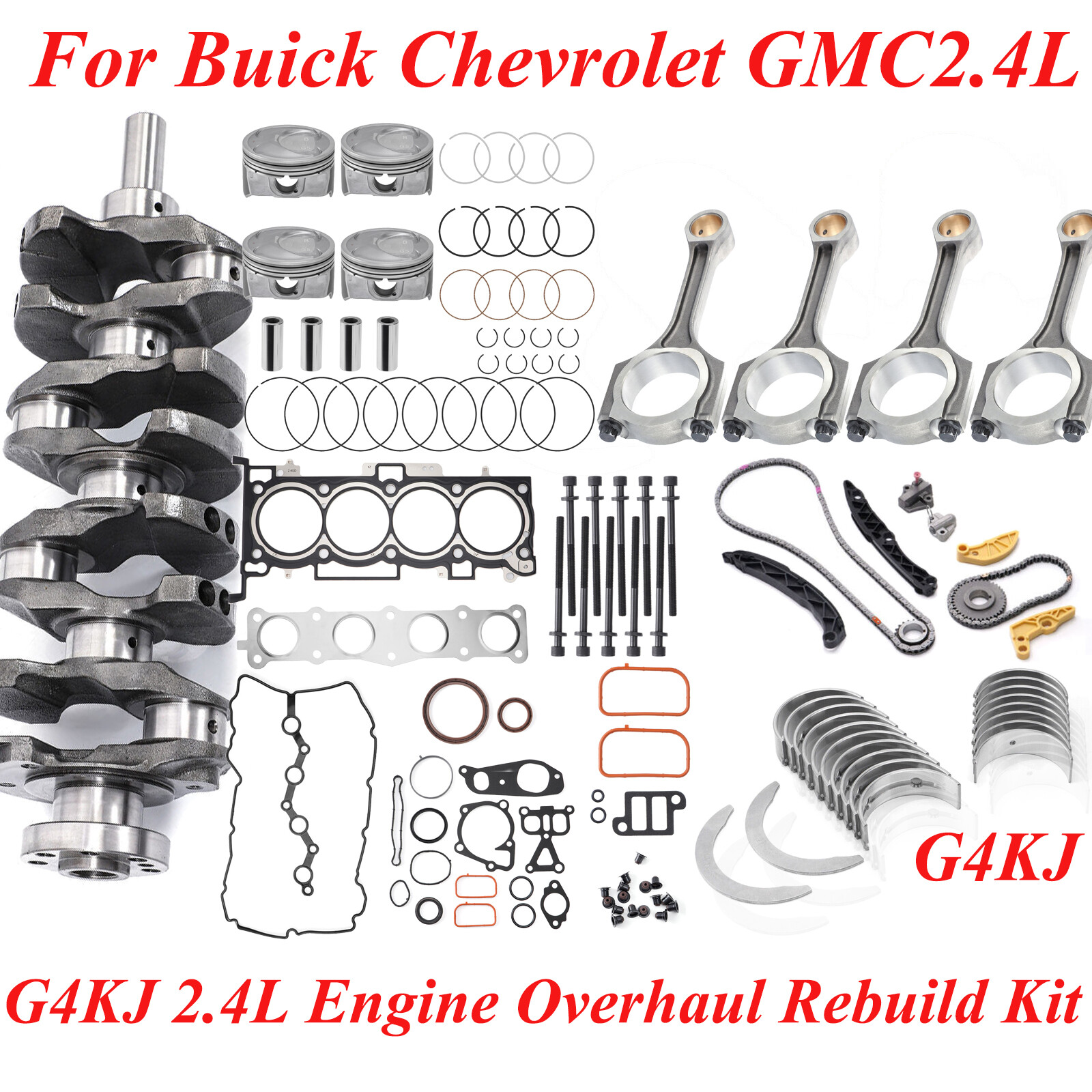 Engine Rebuild Kit For kia Forte Optima Hyundai Sonata 2010-2019 2.4L 231112G200