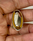 HSN Jay King Sterling Silver Tiger Eye Gemstone Oval Ring Size 6 — photo 6