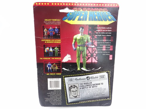 Riddler Super Heros Vintage Spielzeug Action Figur ToyBiz 1989 NEU OVP - Bild 7 von 8