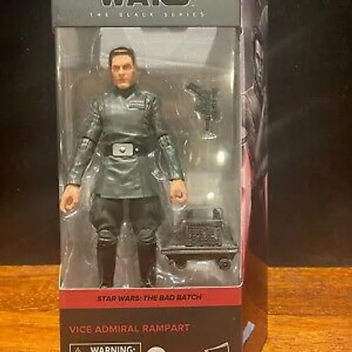 STAR WARS Black Series VICE ADMIRAL RAMPART (Bad Batch) #08 Exclusive