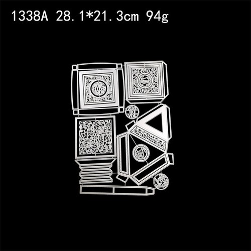 Exquisite Gift Box Diy Knife Mold Cutting Dies Scrapbook Etching Craft Diy - Picture 13 of 19