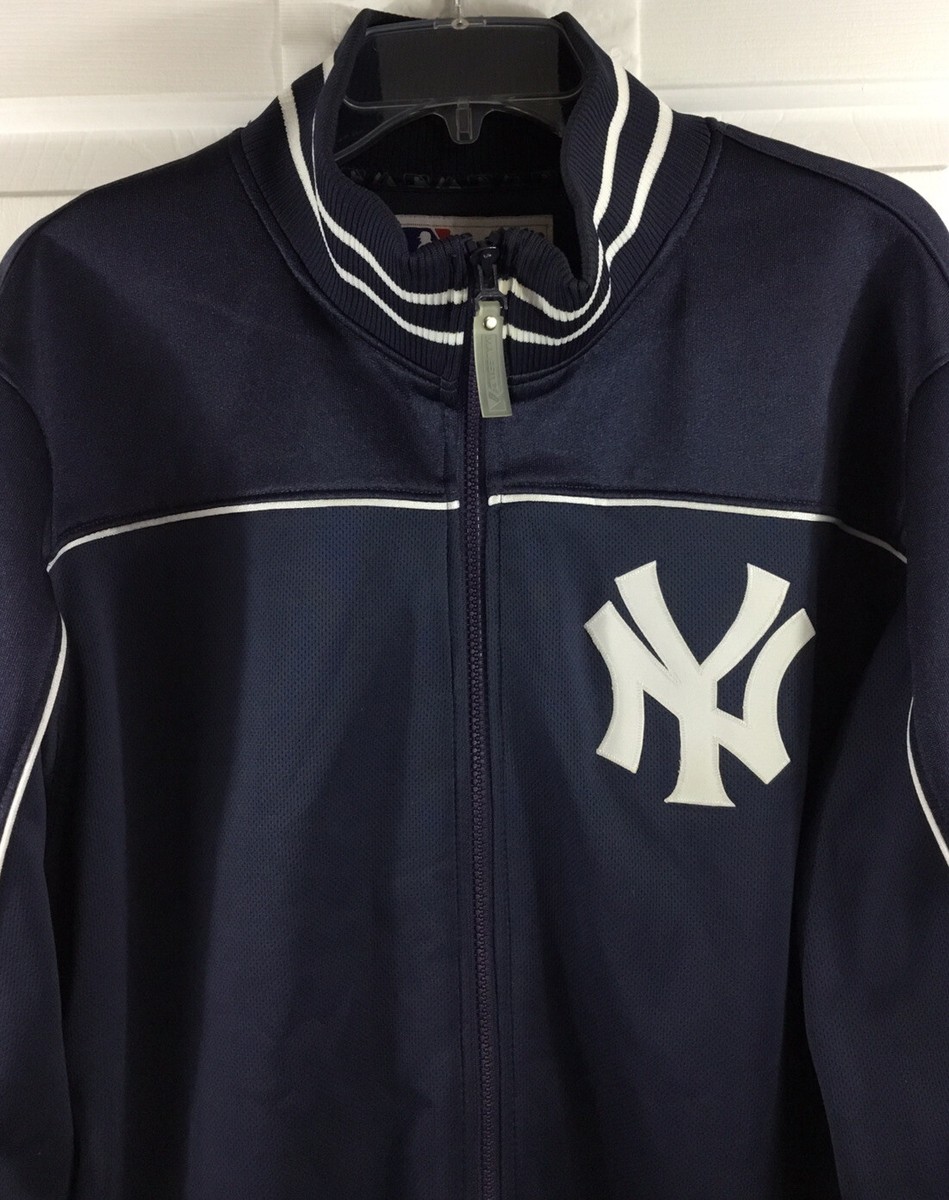 Yankees Majestic Authentic ジャケット ネイビー Authentic majestic yankees jacket sales