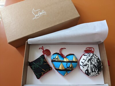 Christian Louboutin RARE Décorations de Noël (lot de trois)