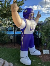 NFL  Minnesota Vikings Football Player Tiny AirBlown Yard Gear Apparel