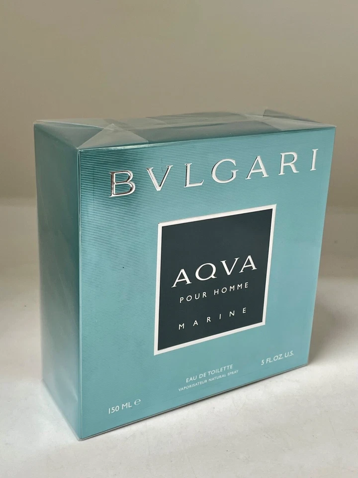Bvlgari Aqua Marine por Bvlgari Eau De Toilette Spray 5 OZ NUEVO EN CAJA SELLADA Foto 2 de 4