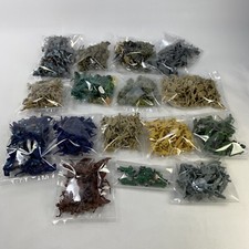 25-30mm Lot Plastic Toy Soldier 400 All pictured Bycicle Small Military Figures