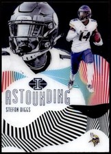F088 STEFON DIGGS ASTOUNDING BLUE 2019 PANINI ILLUSIONS BILLS VIKINGS /299 AST-S