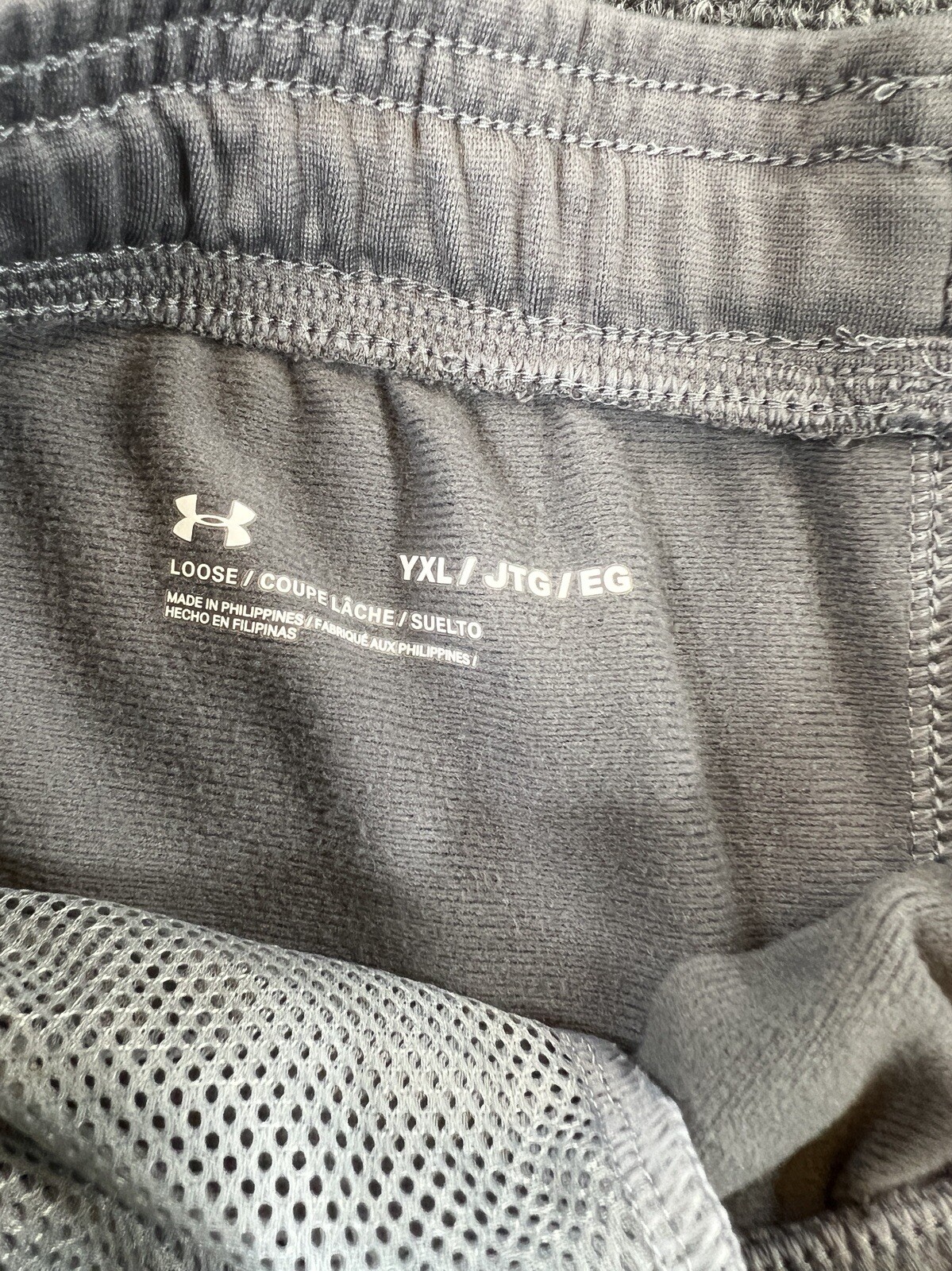 Under Armour Youth XL Gray Active Sweatpants Loose Fit with Pockets eBay