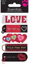 Scrapbooking Crafts Stickers Dimensional Valentines Tags Stole My Heart Love U
