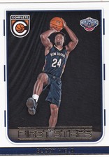 BUDDY HIELD PELICANS 2016-17 PANINI COMPLETE FIRST STEPS INSERT CARD #10