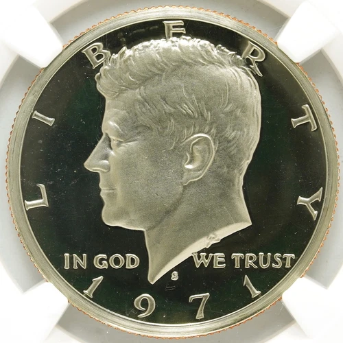 1971-S Proof Kennedy Half Dollar  NGC PF-69 Star