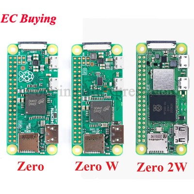 Raspberry Pi Zero/ZERO W Zero 2W with WIFI Wireless BLE Module 1GHz CPU 512MB