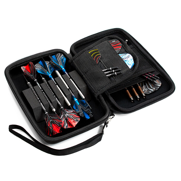 Etui de fléchettes Harrows BlazeFire Pro 6 aux finitions haut de gamme premium