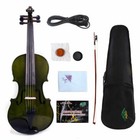 5String Electric violin 4/4  Spruce Maple wood ebony fingerboard Ebony peg #EV1