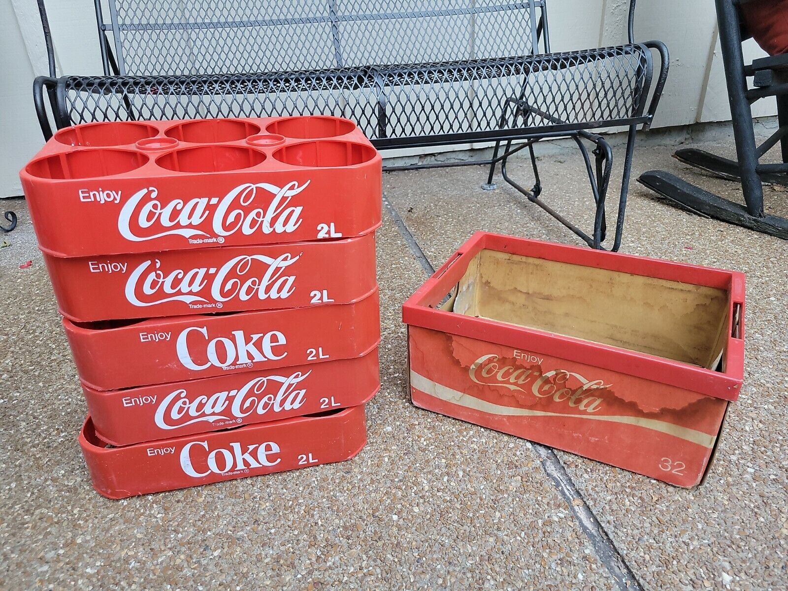 FCRB COCA-COLA FOLDABLE CONTAINER RED