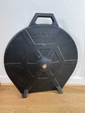 SABIAN Cymbal Safe Vault Hard Shell Carrying Case Molded Plastic Fits 22-In Ride