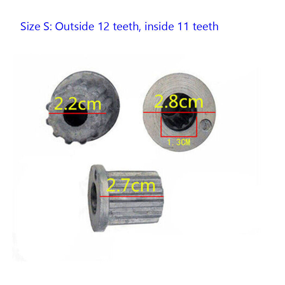 12/15 Teeth Pulsator Core Gear Shaft Replacement for LG Washing