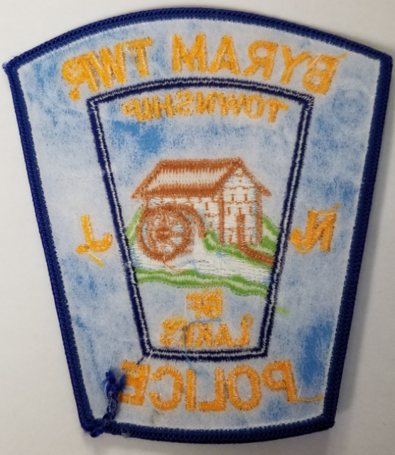 BYRAM TWP. NEW JERSEY NJ POLICE DEPARTMENT Township of Lakes CLOTH