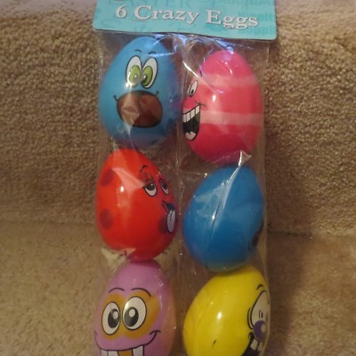 Crazy Eggs pcs Blue/Pink/Red/Blue/Pink/Yellow