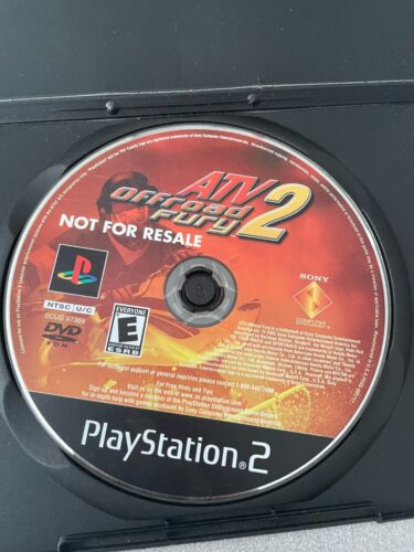 PS2 Playstation ATV Offroad Fury 2 discos solo juego (envío gratuito a Canadá) - Imagen 1 de 1