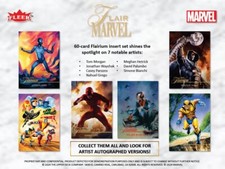 2023 Upper Deck Marvel Flair Hobby 12-Box Case