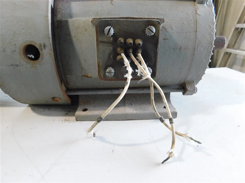 USED General Electic 5 HP Motor 184T Frame 460V 1735 RPM 5K184KK2475 - Image 4 of 4