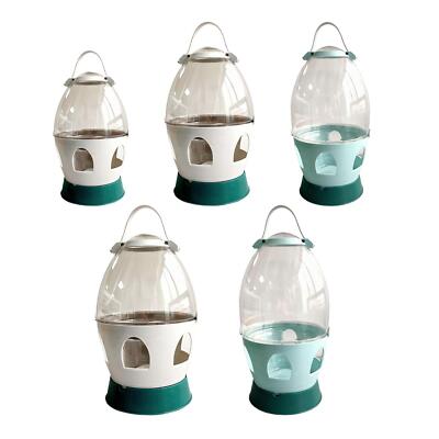Pigeon Water Dispenser Automatic Feeder Bird Feeding Drinker for Quail Bird Cage
