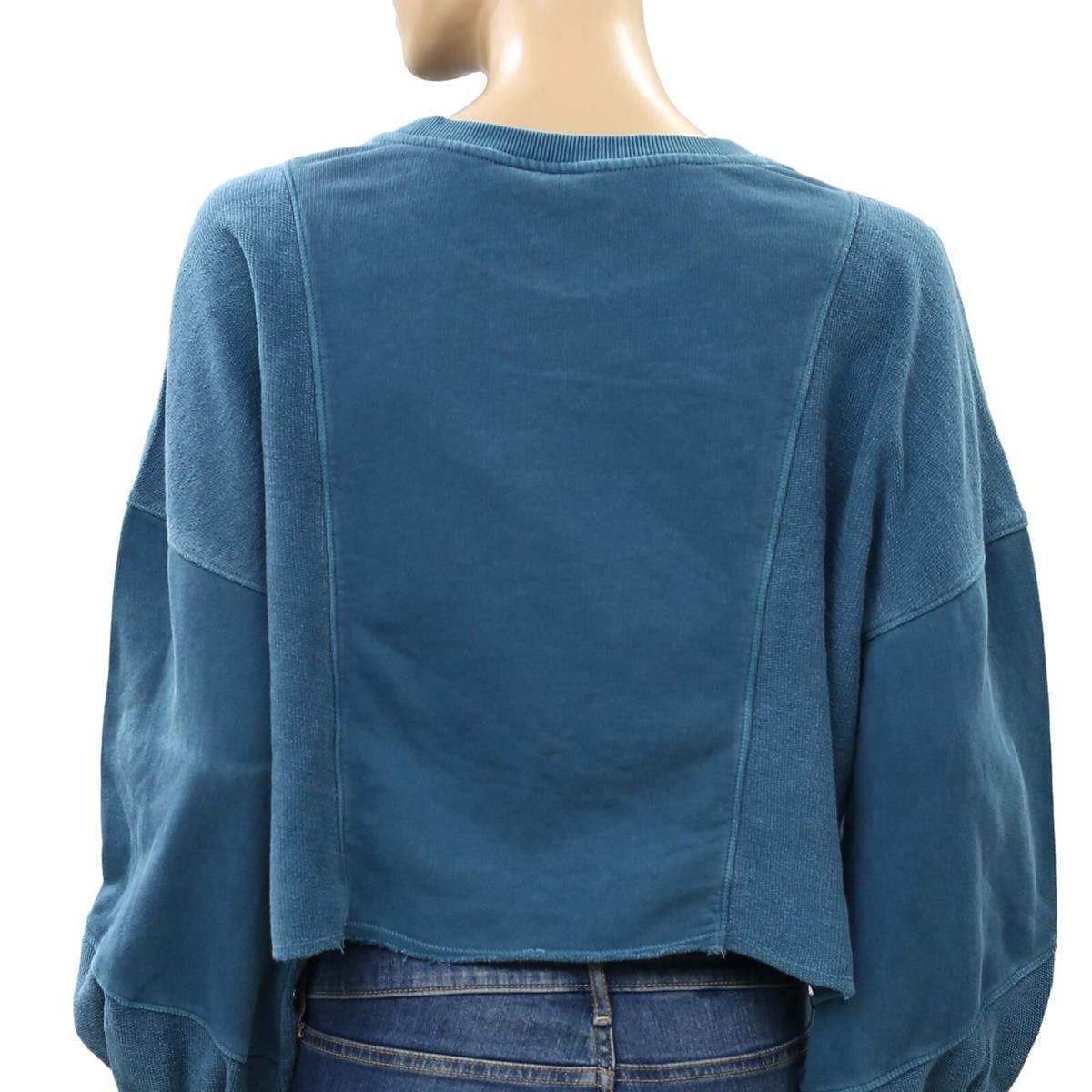 Saturday Sunday Anthropologie Tyra Lounge Pullover Top Sweatshirt S NWD 217783 View 6